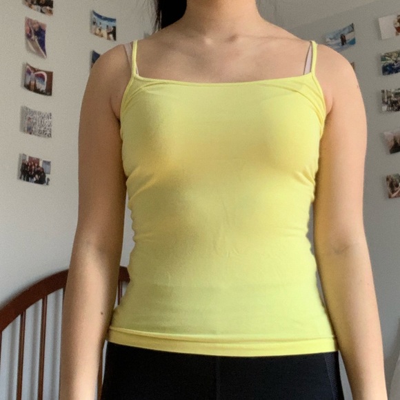 yellow tank top forever 21